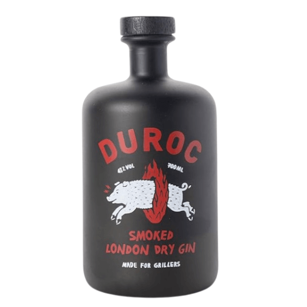 Duroc Smoked dry gin, 43%, 70cl. King Cup, Lombardie