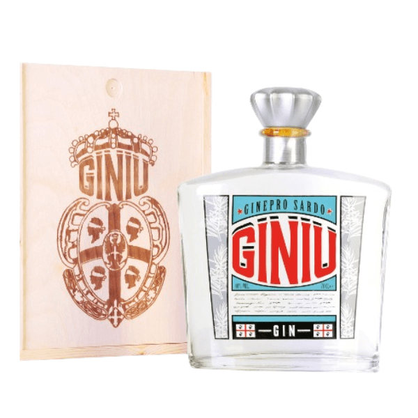 Gin GINIU Ginepro Sardo, London Dry Gin, 40%, Silvio Carta, 70 cl., Sardaigne