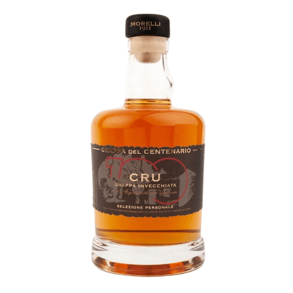 Grappa Centenario CRU 40% - Morelli 70 cl - Grappa invecchiata