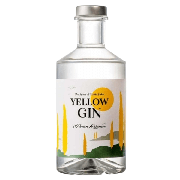 Yellow Gin, 42%, 50cl, Florian Rabanser, The Spirits of Garda Lake