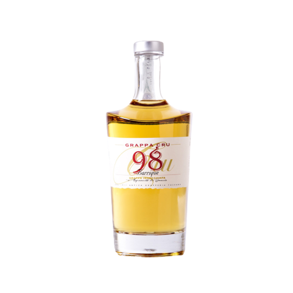 Grappa Cru 98 - Invecchiata 40% - Morelli 70 cl