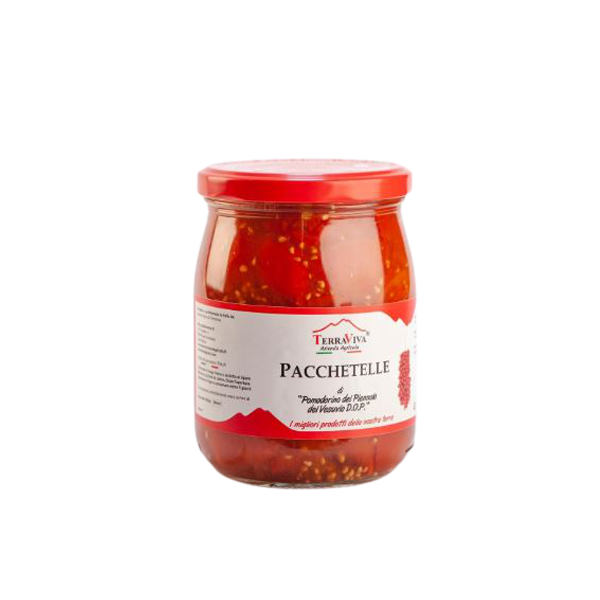 Pacchetelle di Pomodorino del piennolo del vesuvio DOP 1Kg, TerraViva